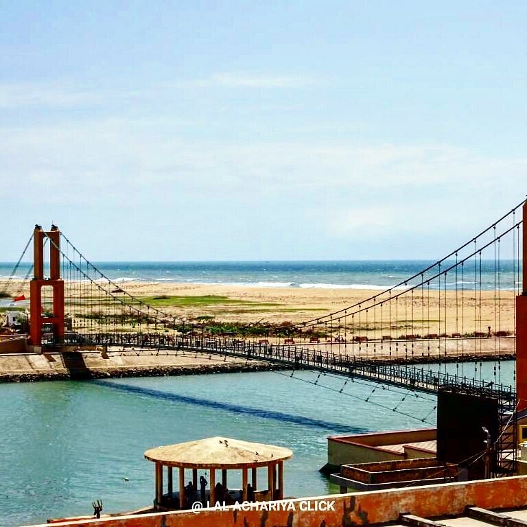 Sudama Setu bridge in Dwarka, Gujarat