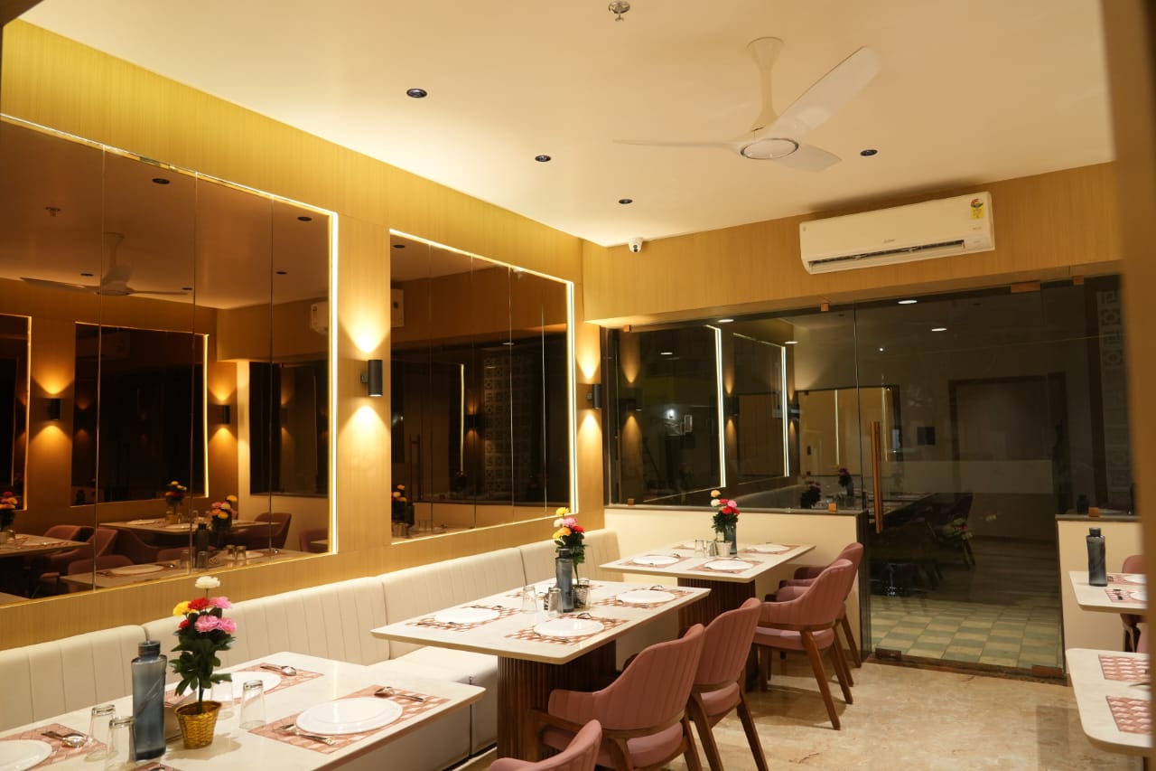 Exterior facade of Hotel The Grand Om Krishna, Dwarka